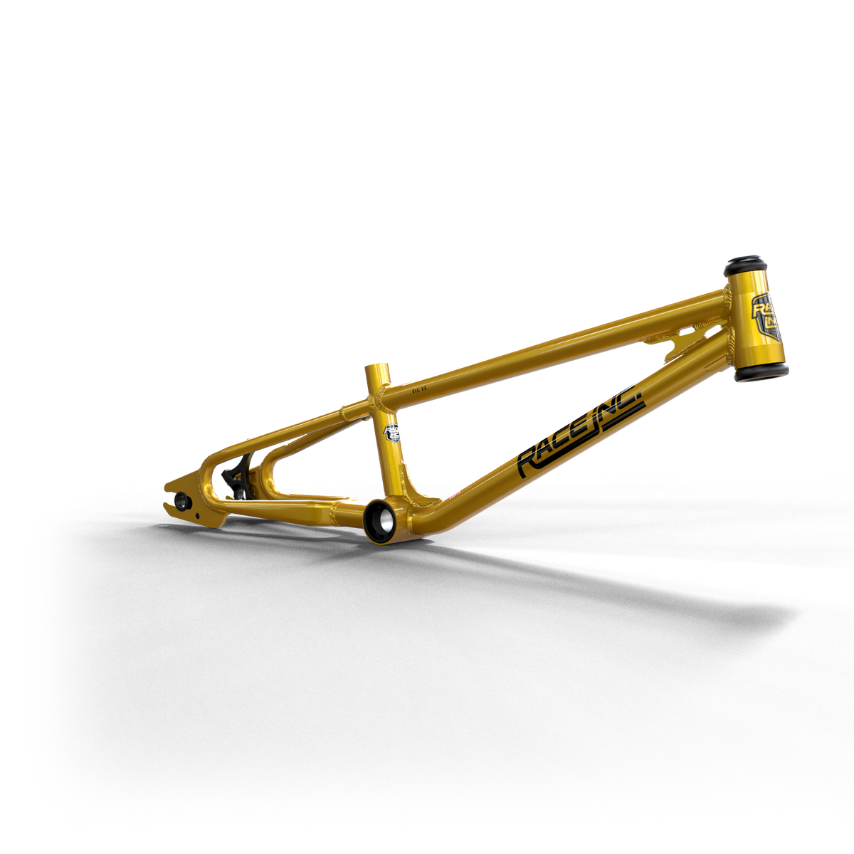 bmx bicycle frame Race Inc Neo Retro Gold / Pro XXL Colony BMX Build Your Color:Black Good Ride live_product quality HiTen steel and