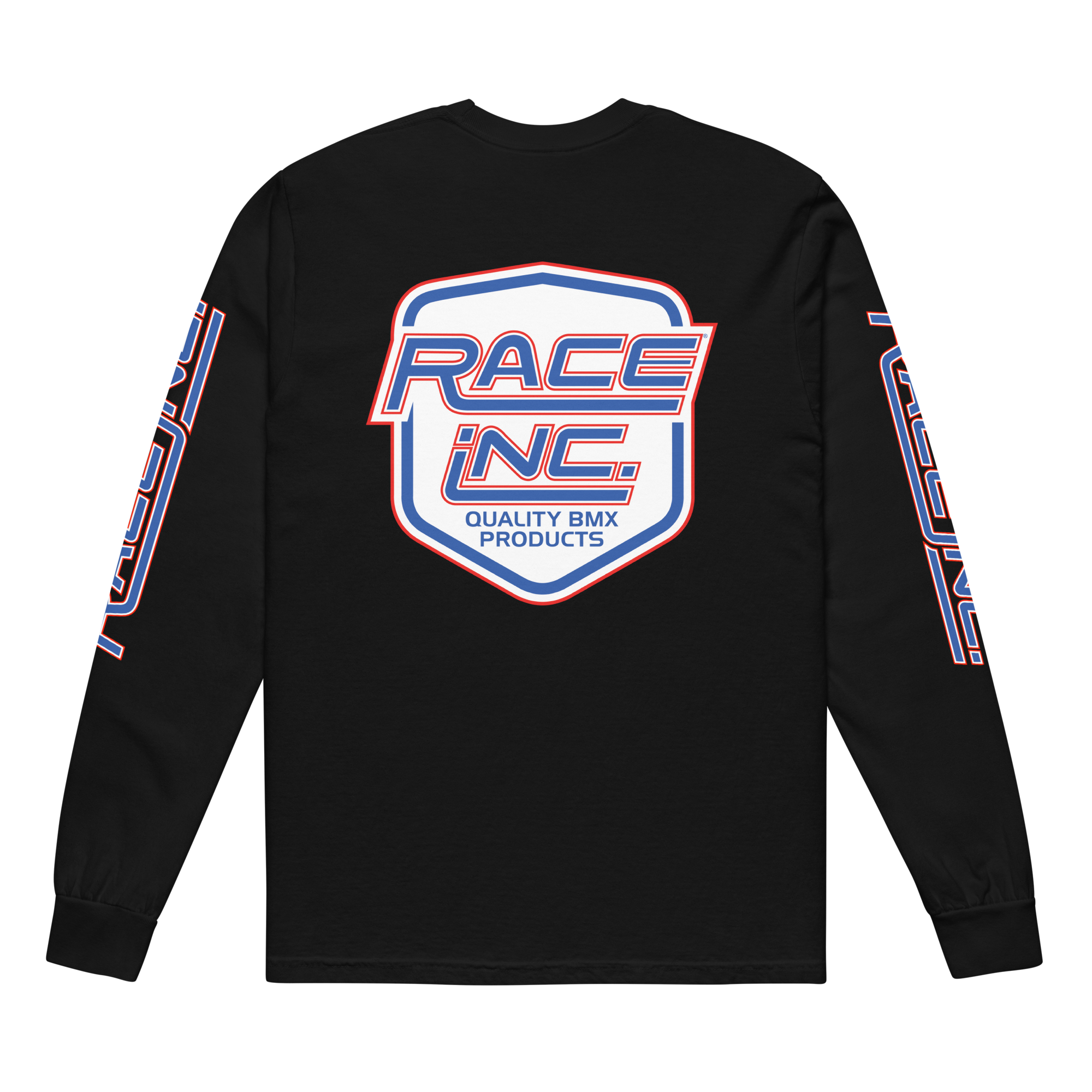 Race Inc. Mock Jersey Long Sleeve T-Shirt