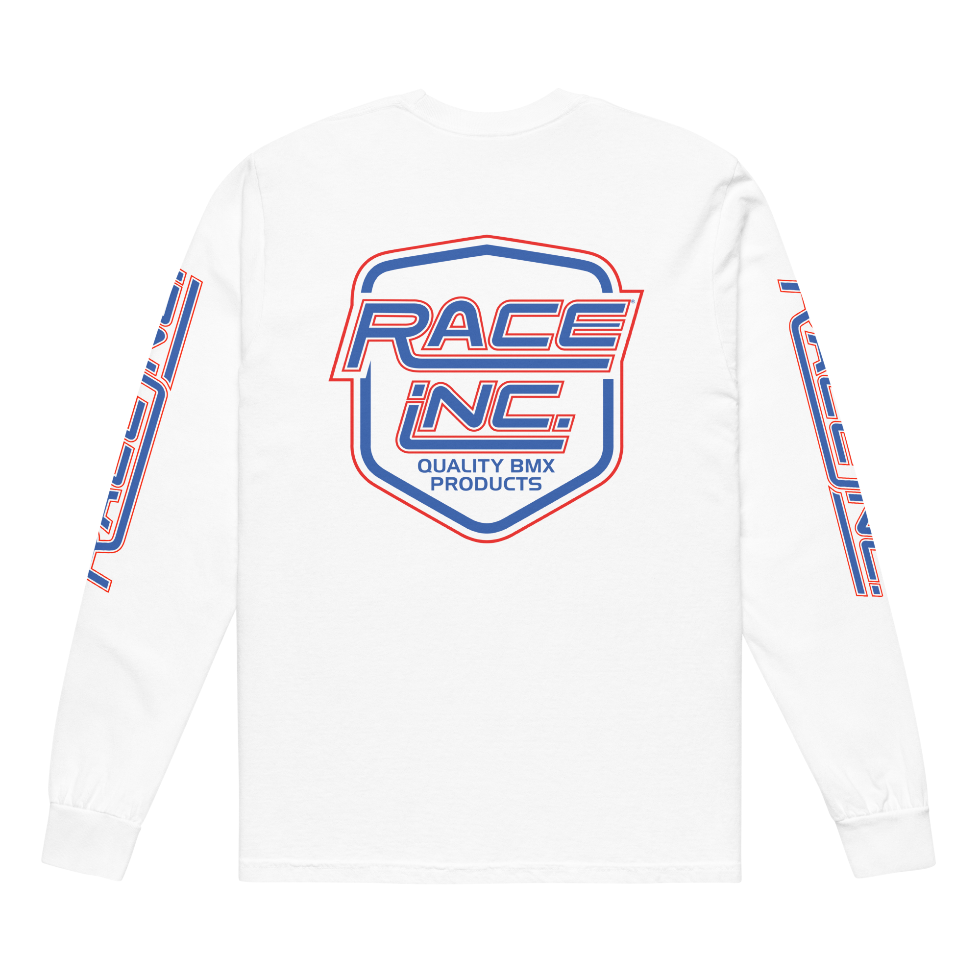 Race Inc. Mock Jersey Long Sleeve T-Shirt