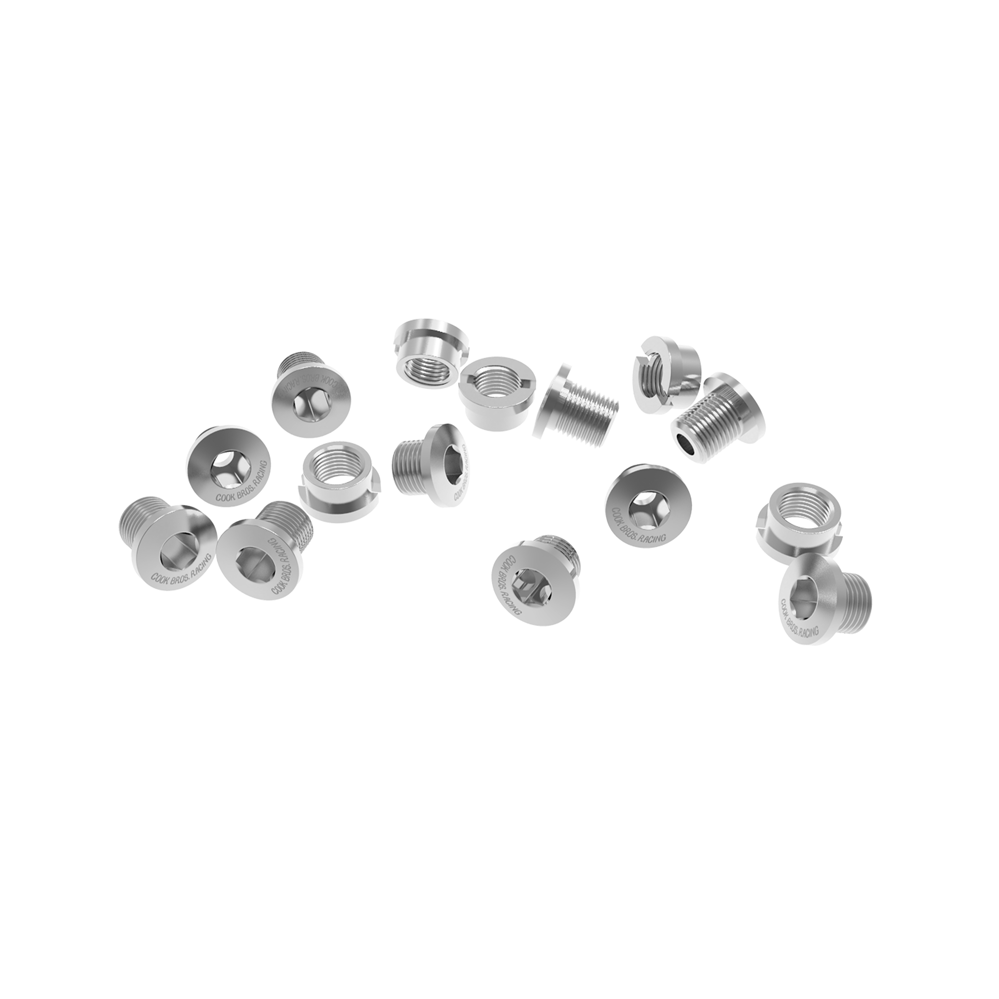 Cook Bros Racing Alloy Chainring Bolts