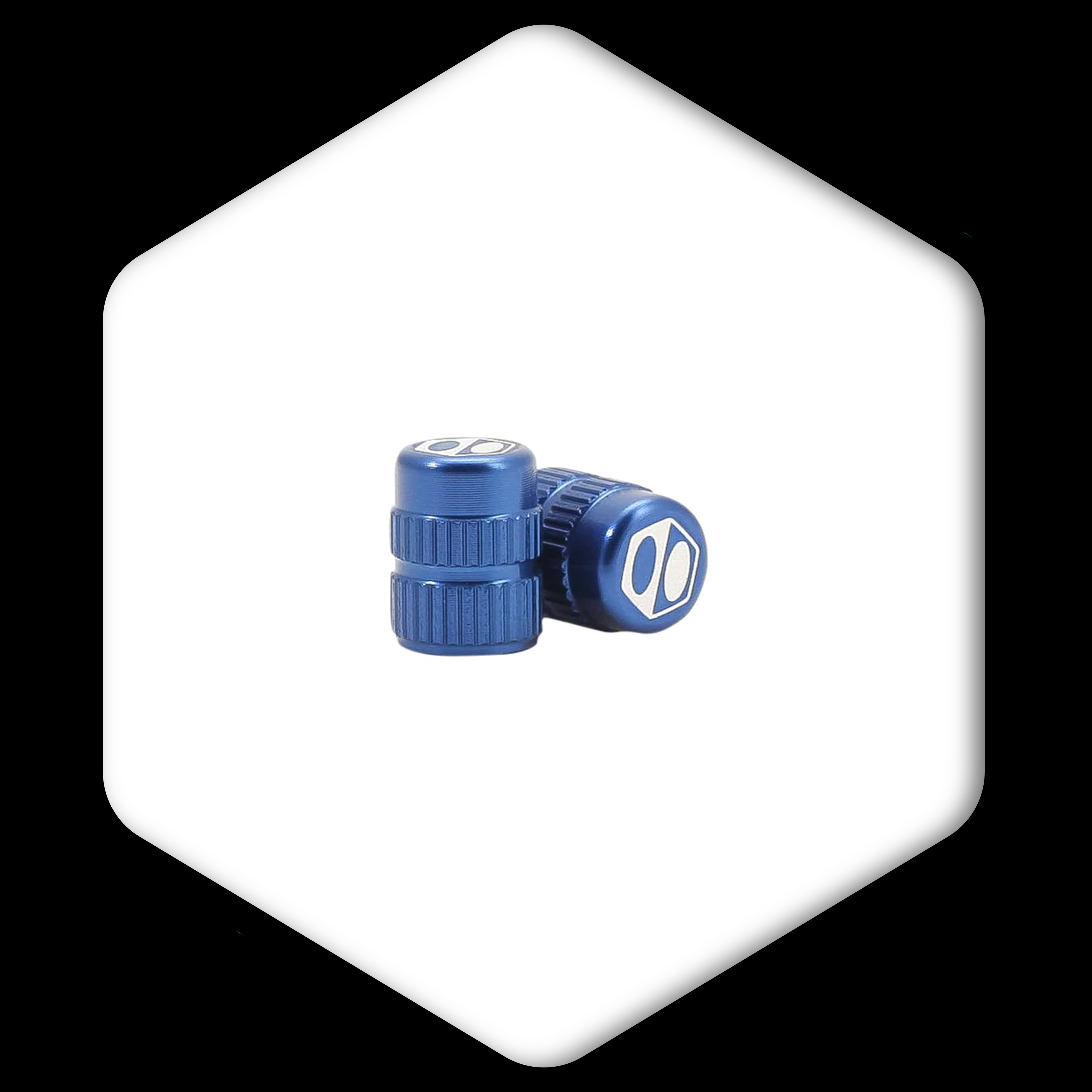 Box One Cube schrader valve caps