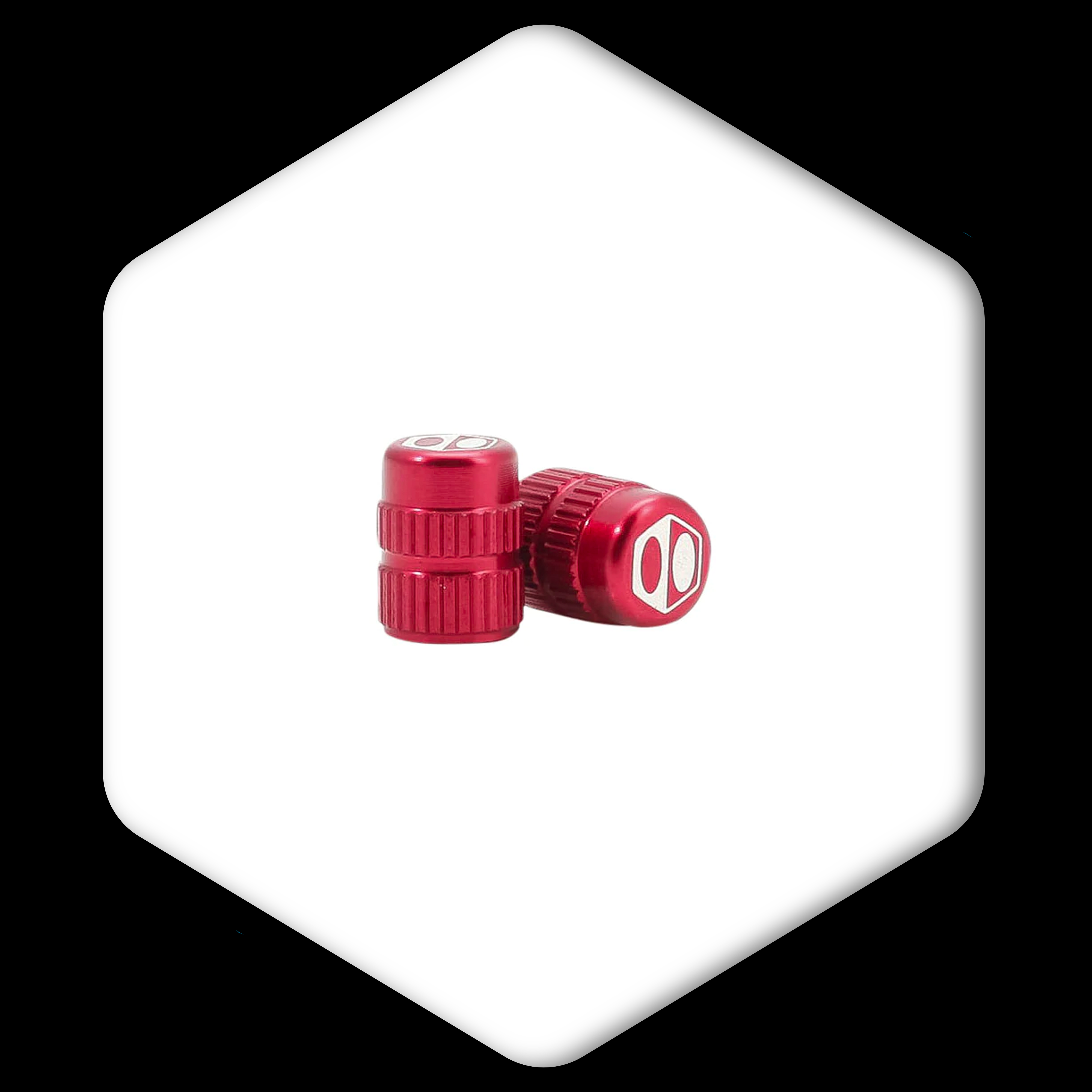 Box One Cube schrader valve caps